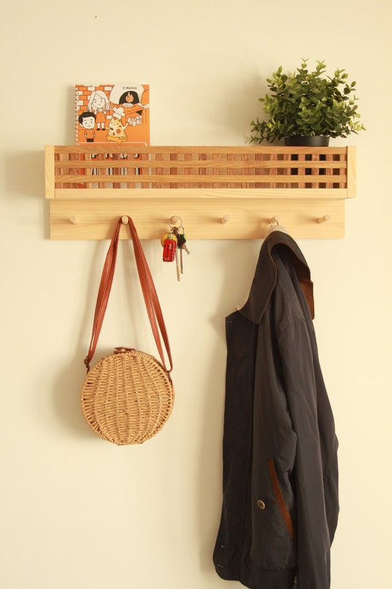 Etsy coat hooks with shelf new arrivals