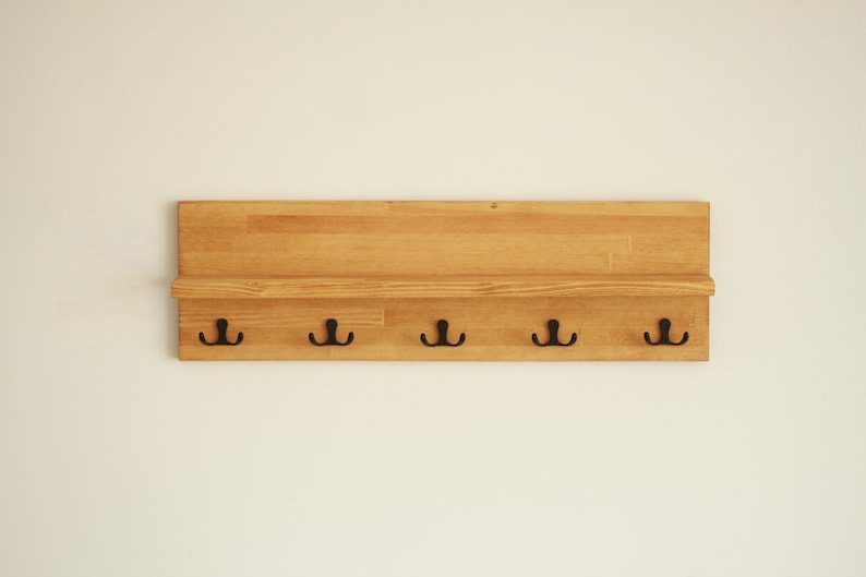 Entryway Organizer Coat Rack With Shelf Bath Towel Rack Etsy