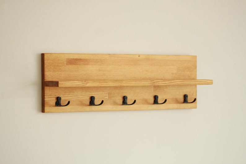 Entryway Organizer Coat Rack With Shelf Bath Towel Rack Etsy