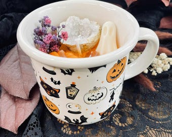 Spooky Mug Candle