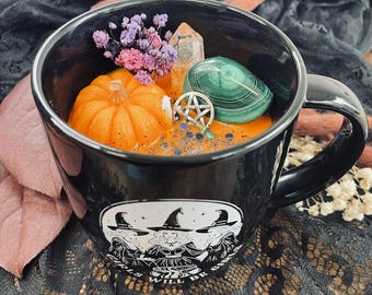 Bougie mug " Le pouvoir des trois"