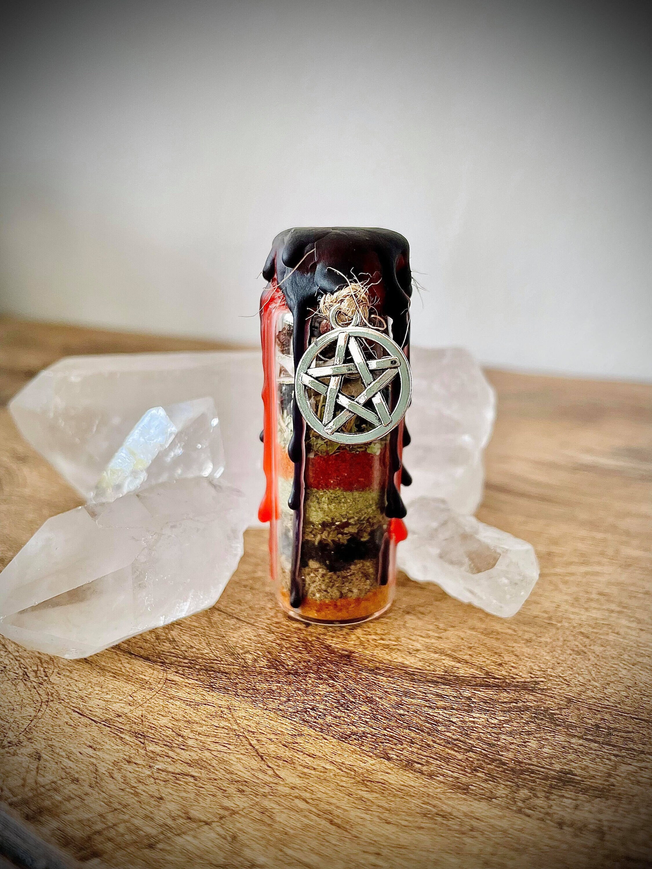 Spell Jar Conjuration - Terre de Cimetière Hoodoo Hot Foot Powder Extrêmement Protectrice Ésotérisme