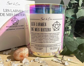 Bougie Les larmes de mes haters
