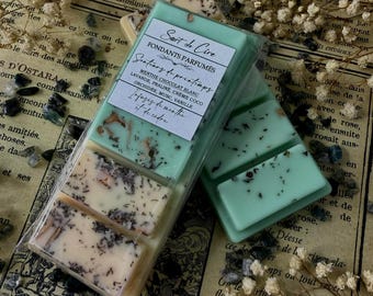 Scented fondant cakes: Fresh mint, White chocolate