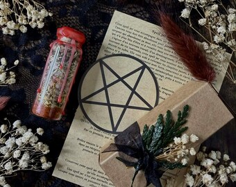 Spell jar Élément Feu et son rituel dactivation