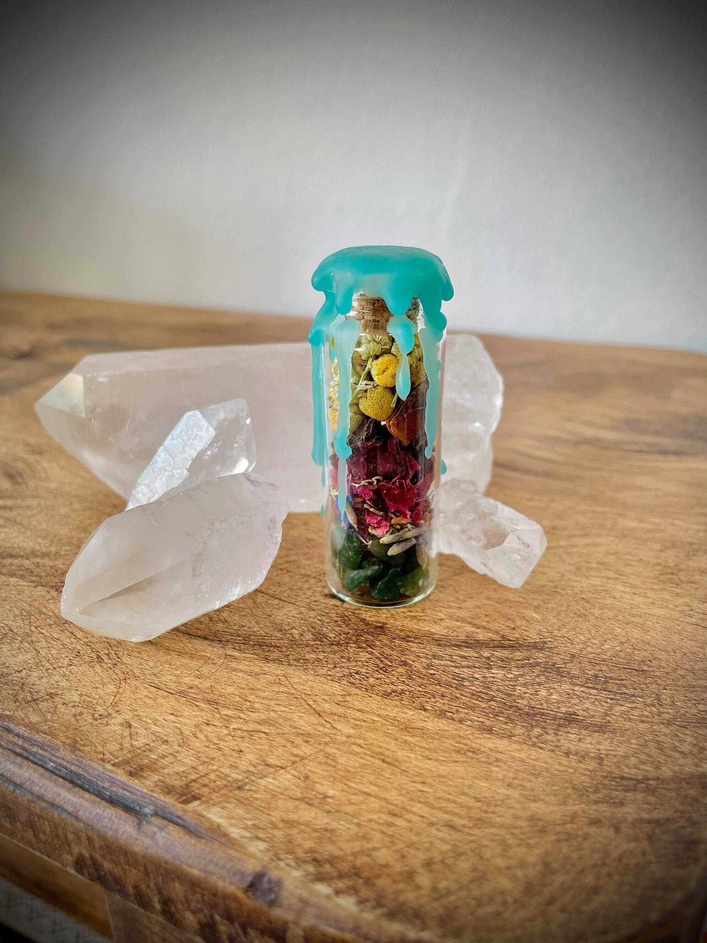 Spell Jar de Chance et Abondance - Witch Sorcière Ésotérisme