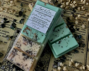 Fondants pafumés Menthe fraiche Chocolat Blanc