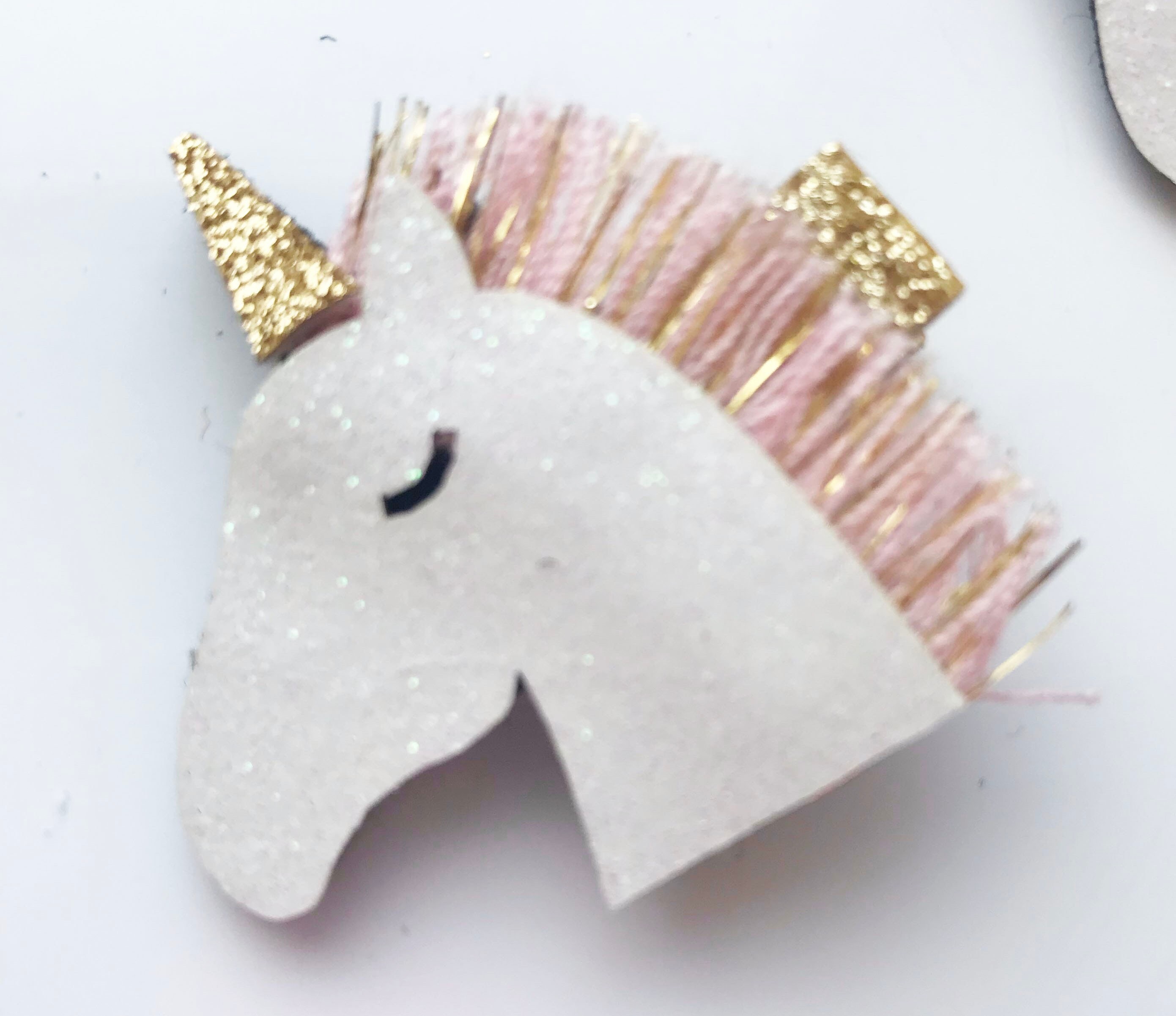 Einhorn Krone Haarspange Set Einhorn-Clip | Etsy