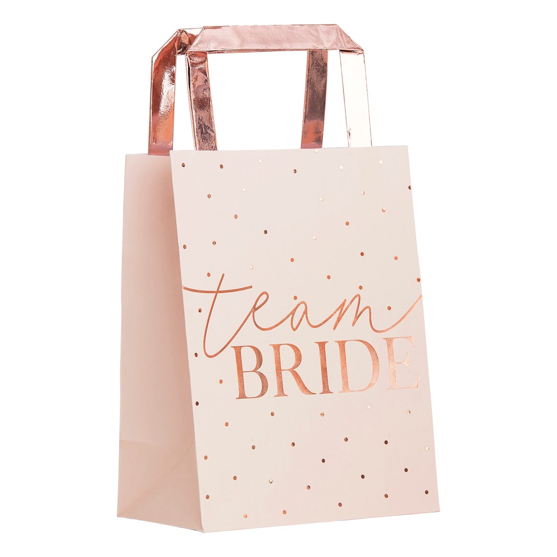 Hen party gift bags rose gold pink Etsy