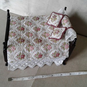 Miniature Handmade Double Quilt