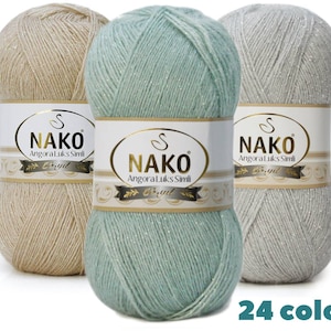 USA CormoAngoraCashmere 216 Laceweight; 8.1oz1587 yards