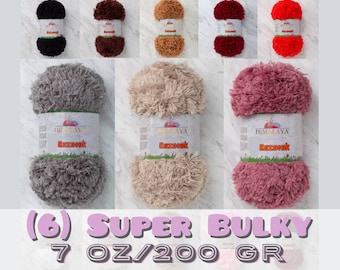Himalaya Kuzucuk Super Bulky Fluffy Yarn, 200g