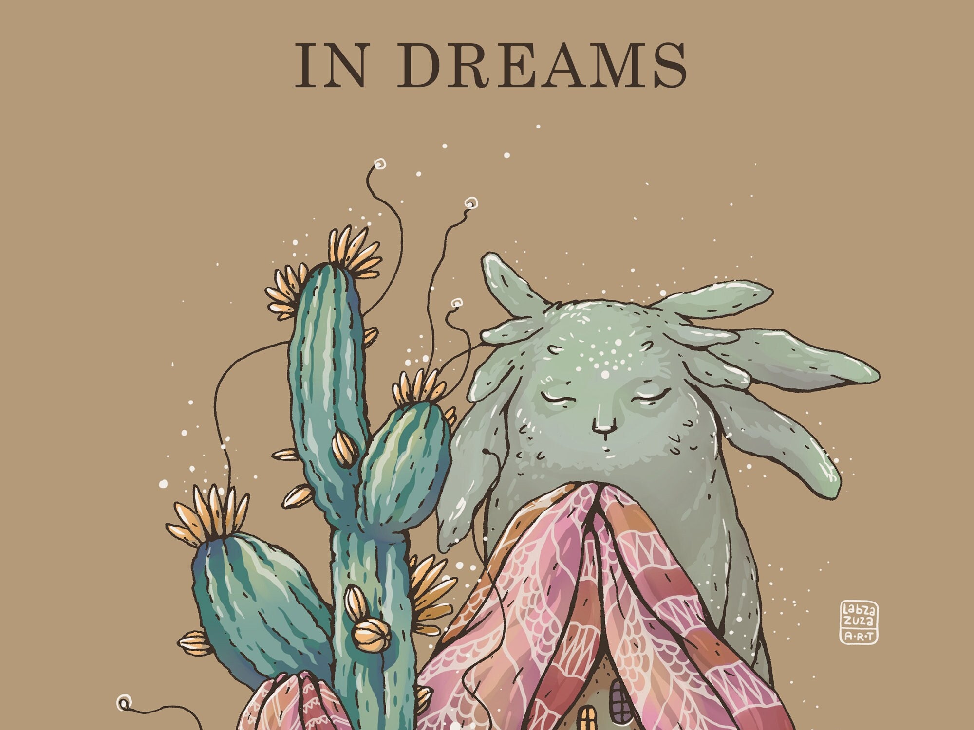 Art Coloring Book "In Dreams" Printable Coloring book pages for adults and kids / Instant Download