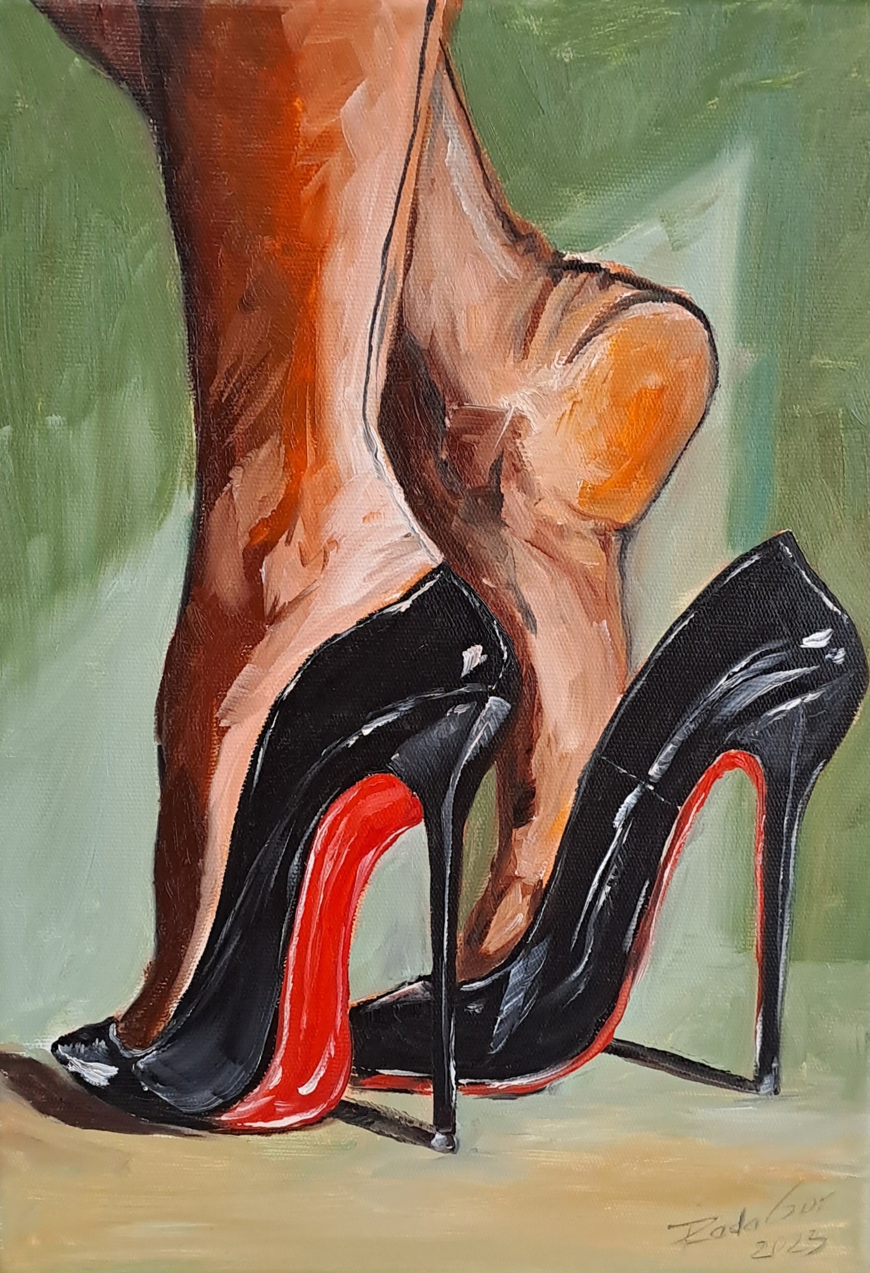 Alpargatas Como Pintar Sandalias Tacones Como Pintar Plataformas