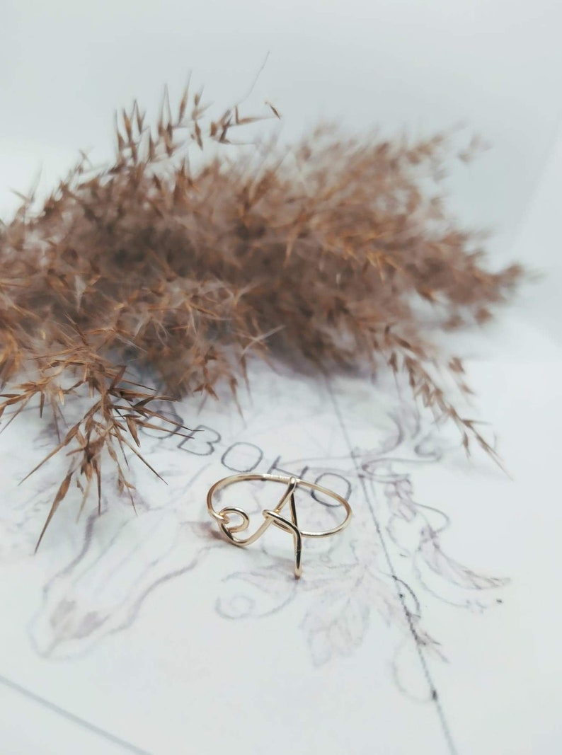 Initiale Letter Ring