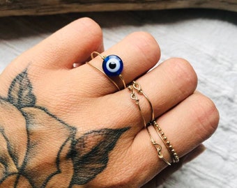 Anillo JAEN Ojo Azul