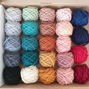 Bumper Wool Yarn Pack for Punch Needle (Chunky Yarn)