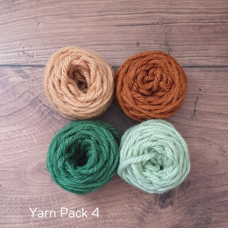 Wool Yarn Pack for Punch Needle/ Rug Hooking Chunky Yarn Etsy