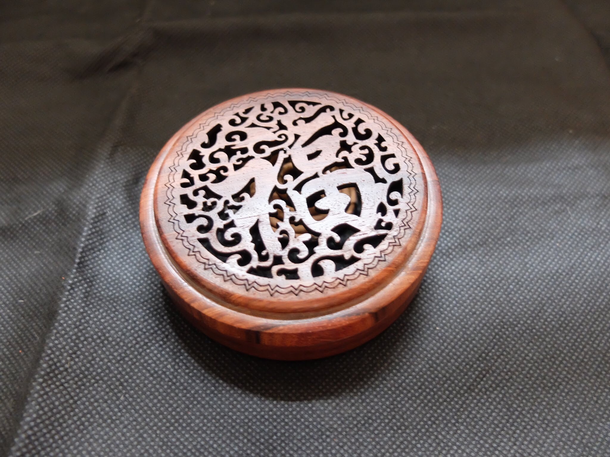 Incense storage and burning box Etsy