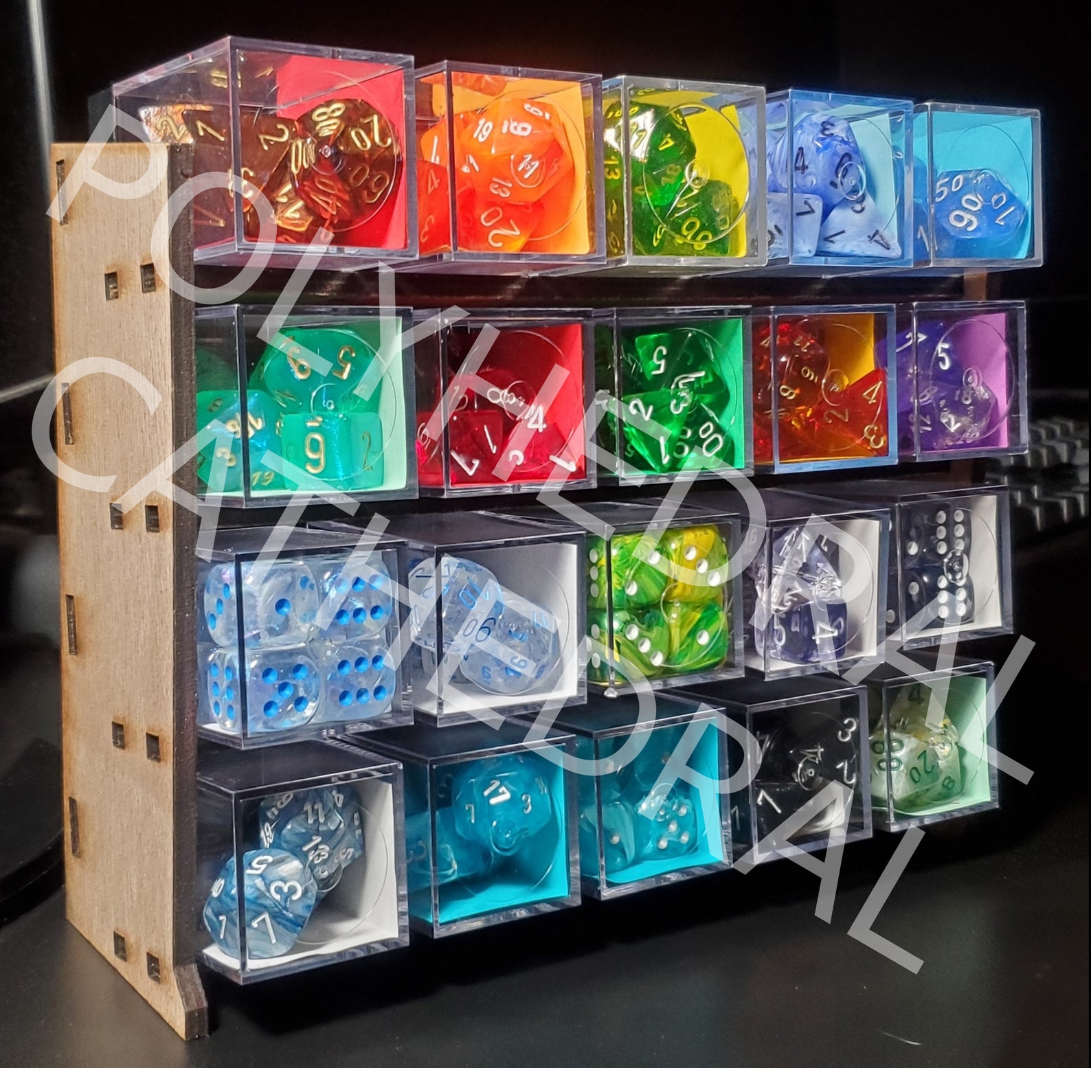 Dice Box Display Shelf Etsy