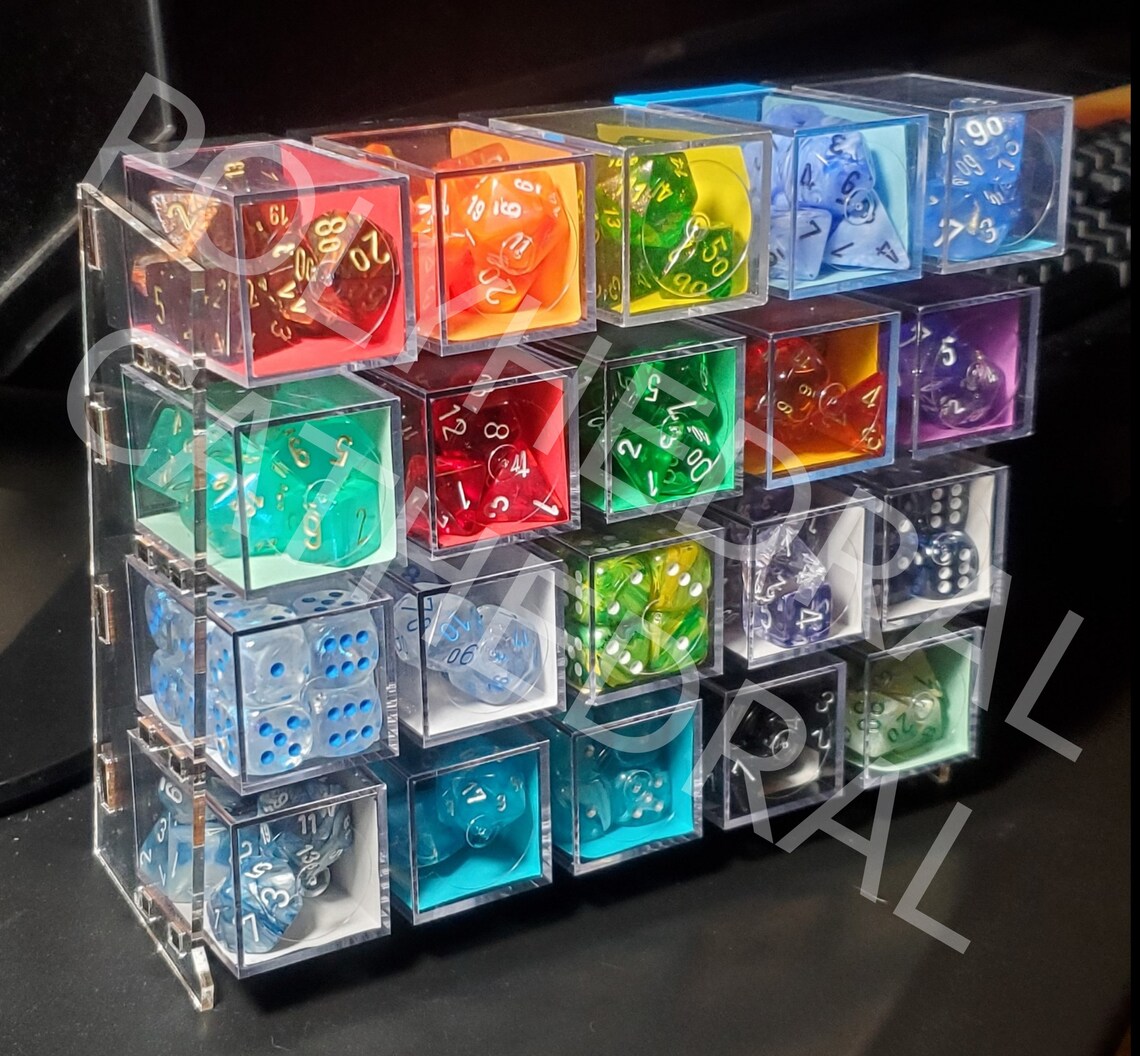 Dice Box Display Shelf Etsy