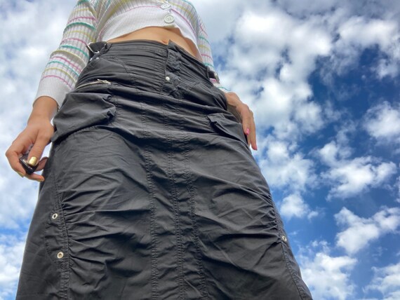 vintage y2k skirt / sportmax skirt / sporty skirt