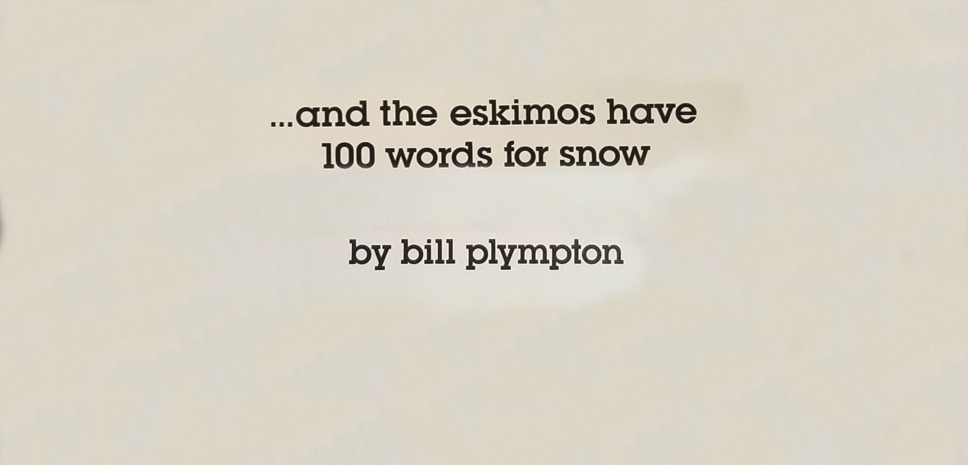 100 Words for Breasts Poster by Bill Plympton Etsy