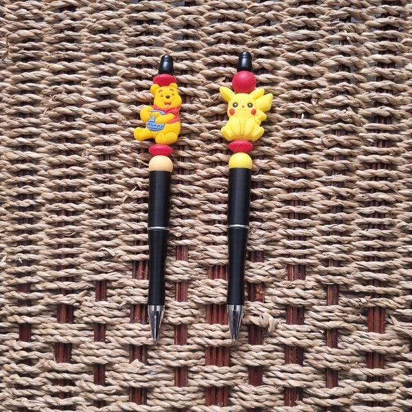Stylo personnalisé - stylo - Winnie l ourson - Pikachu