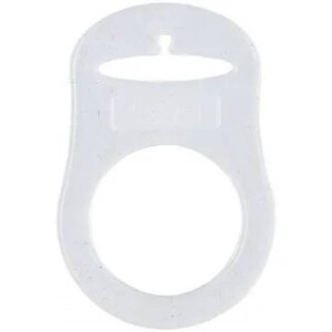 Adaptateur MAM en silicone pour tétines sans anneau – accessoire indispensable pour fixer une attache tétine personnalisée en toute sécurité.