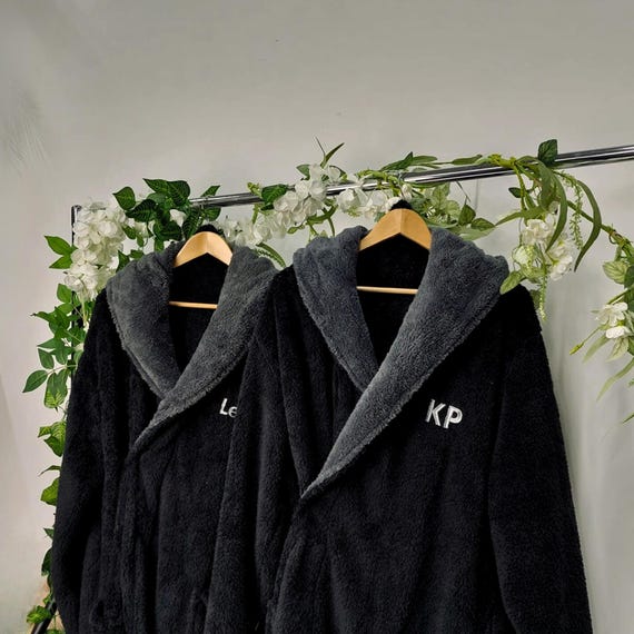 chinese dress ladies Whistler Mens Super Cosy Check Long Dressing Gown main image 0