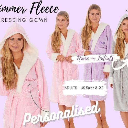 Peter Rabbit™ By Childrensalon - Girls White Fleece Dressing Gown | Childrensalon - View #13