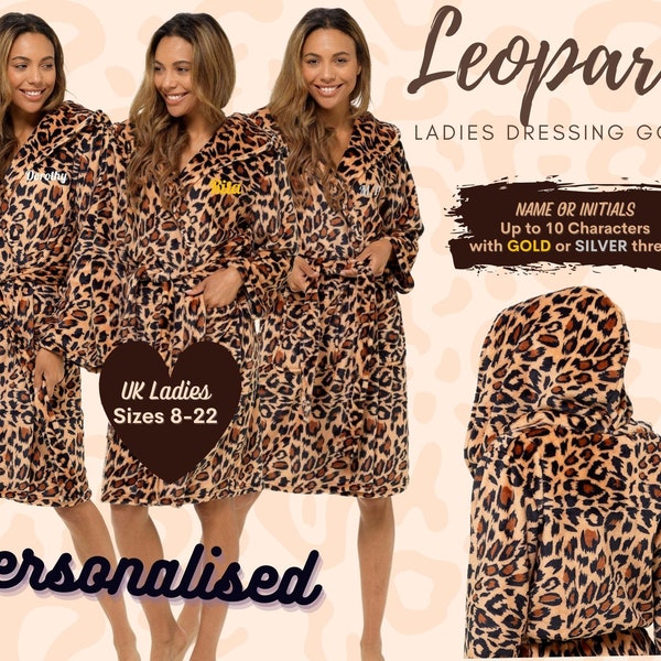 Personalised Dressing Gown Etsy UK