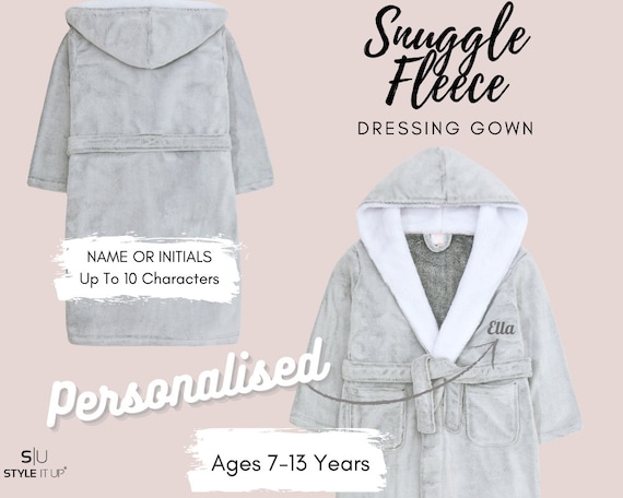 disney personalised dressing gown