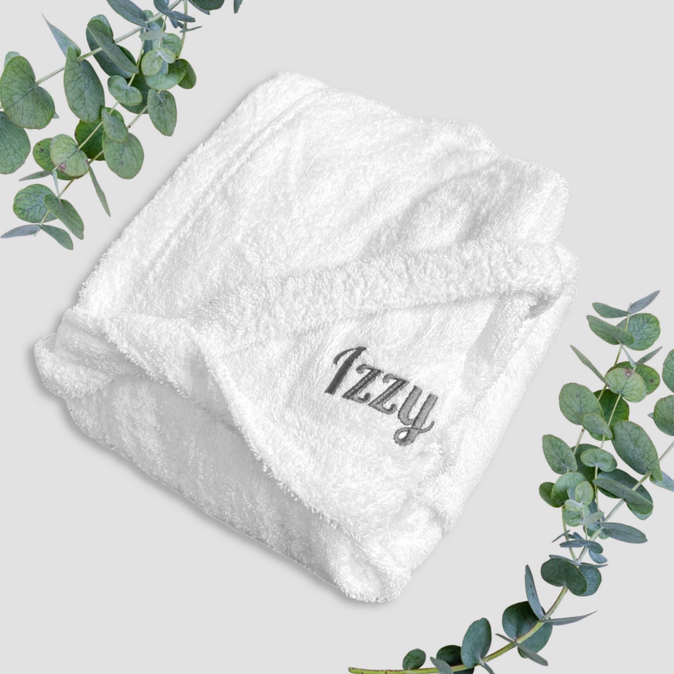 personalised terry towelling bathrobes