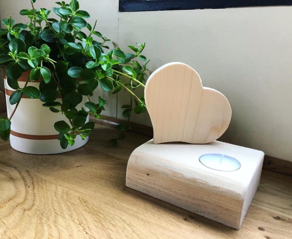 Bougie Support Coeur