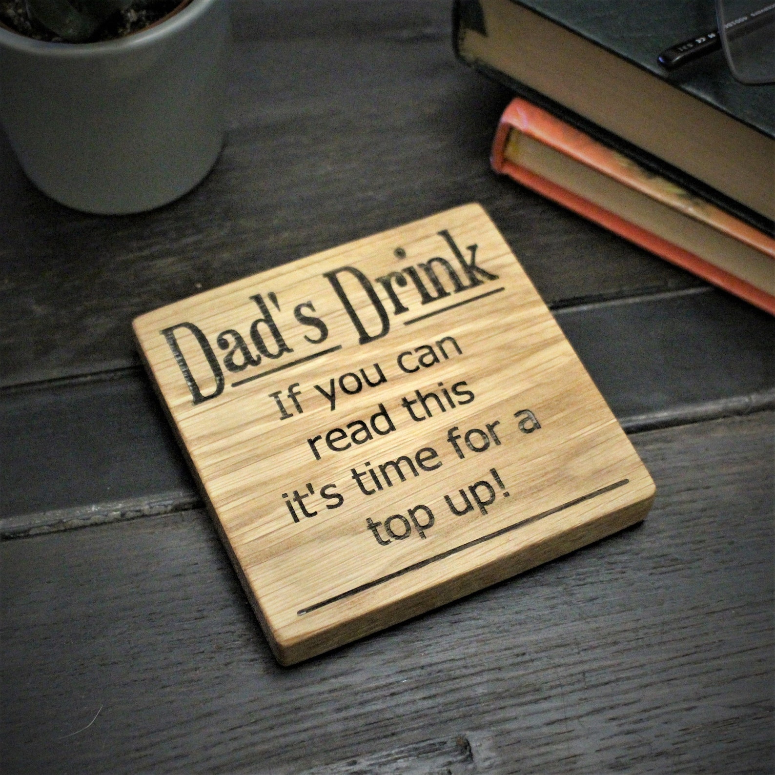 Funny Dad Gifts Fathers Day Gift Uk Dad Coaster From - Etsy UK
