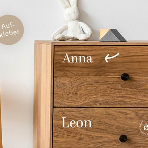 Aufkleber Kinder Name · Schrift #1 · personalisiert
