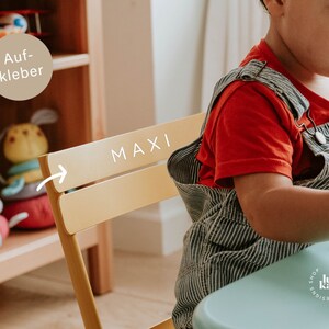 Aufkleber Kinder Name · Schrift #2 · personalisiert
