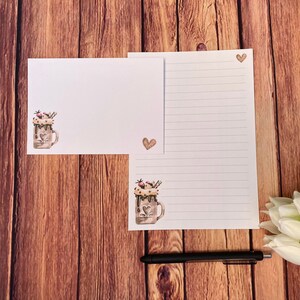 Juego de escritura A5 con batido de chocolate, correo postal, Happy Post, amigo por correspondencia, papelería personalizada, juego de cartas, sobres para juego de escritura A5, papel para notas
