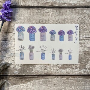 Stickers floraux pour pots Mason, courrier postal, Enveloppe décorative, créations manuelles, Papier à lettres, Correspondant, Papier à lettres, Papeterie, Agenda autocollants