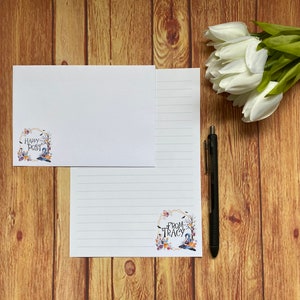 Juego de escritura personalizado de Halloween A5, juego de escritura, amigo por correspondencia, papelería personalizada, juego de cartas, papel y sobres para escribir A5, papel para notas