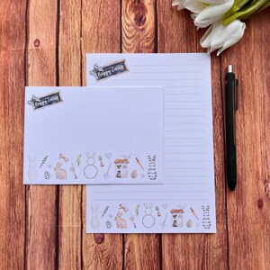 Set di scrittura rustico pasquale A5, posta ordinaria, posta felice, amico di penna, cancelleria personalizzata, set di lettere, carta da lettere e buste A5, carta per appunti