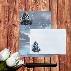 Juego de escritura Lantern Gonk A5, correo postal, Happy Post, amigo por correspondencia, papelería personalizada, juego de cartas, papel y sobres para escribir A5, papel para notas