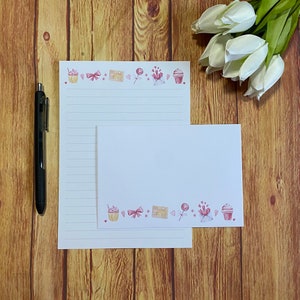 Juego de escritura Love Letters A5, correo postal, Happy Post, amigo por correspondencia, papelería personalizada, juego de cartas, sobres para juego de escritura A5, papel para notas
