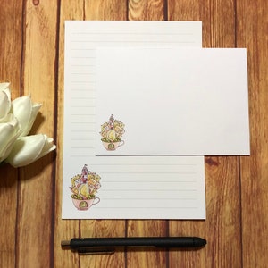 Set da scrittura Cup O Cats A5, posta ordinaria, Happy Post, Penpal, cancelleria personalizzata, set di lettere, set da scrittura A5, buste, carta per appunti