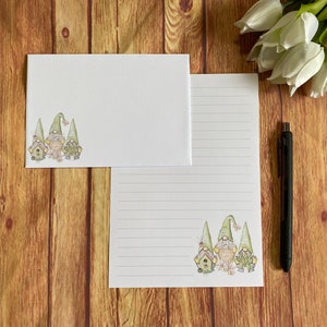 Spring Gonks A5 Set da scrittura, posta ordinaria, Happy Post, Penpal, set da lettere, carta da scrittura e buste A5, carta per appunti, set di cancelleria
