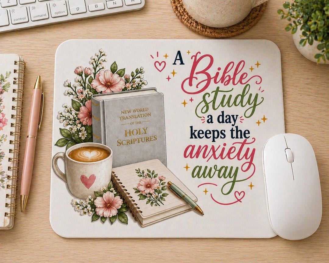 Christian Mousepad | JW Mousepad | Christian Gift | Bible Study - Etsy