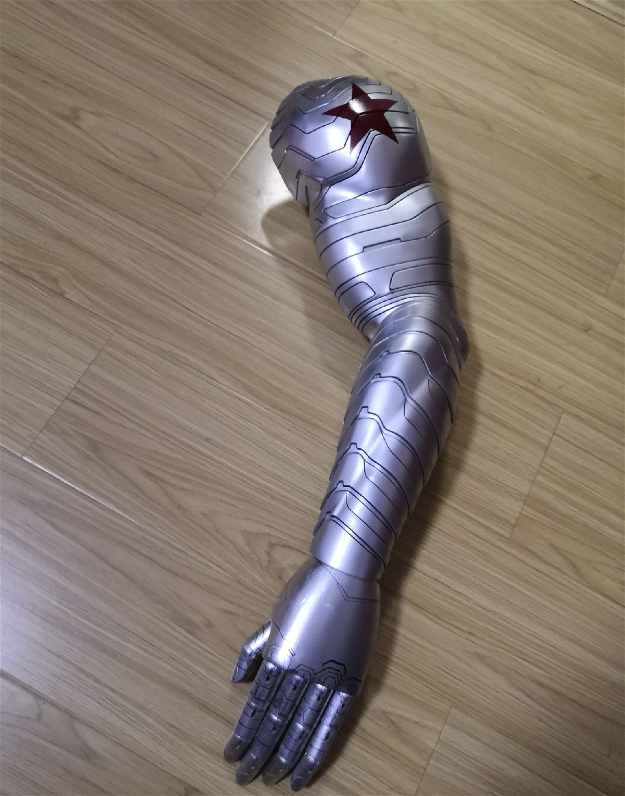 Winter Soldier Arm Bucky Arm Marvel Cosplay Costume Etsy UK