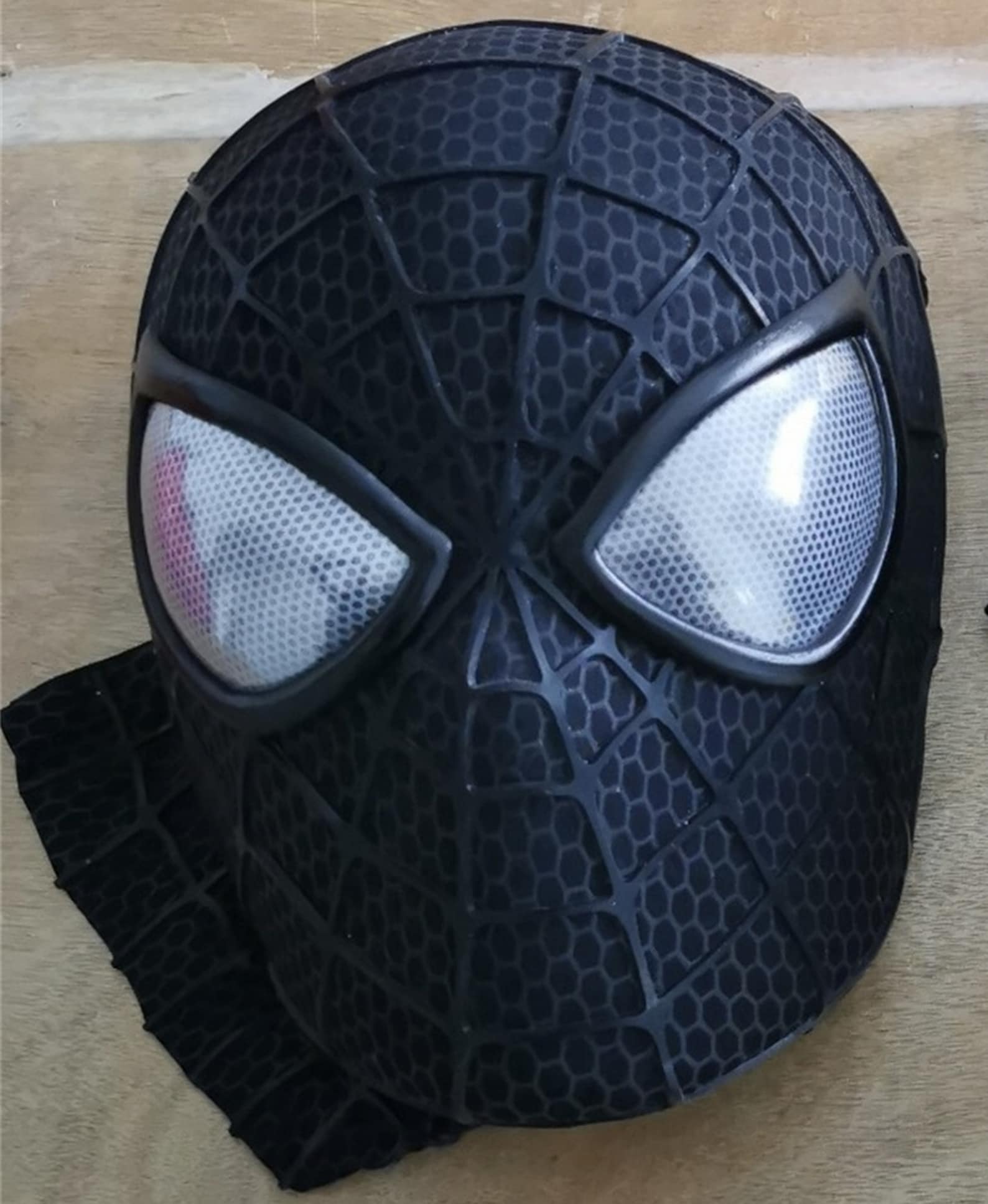 Spiderman Black Mask Customized Color Amazing Spider Man Mask | Etsy