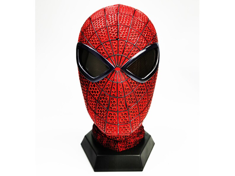 Amazing Spiderman 1 Mask Spiderman Cosplay Mask Wearable Etsy